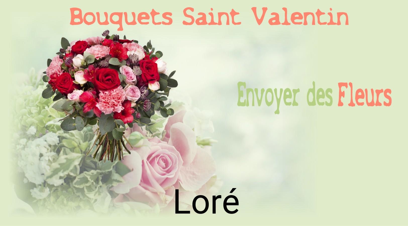 Roses de Saint-Valentin livrées à Loré